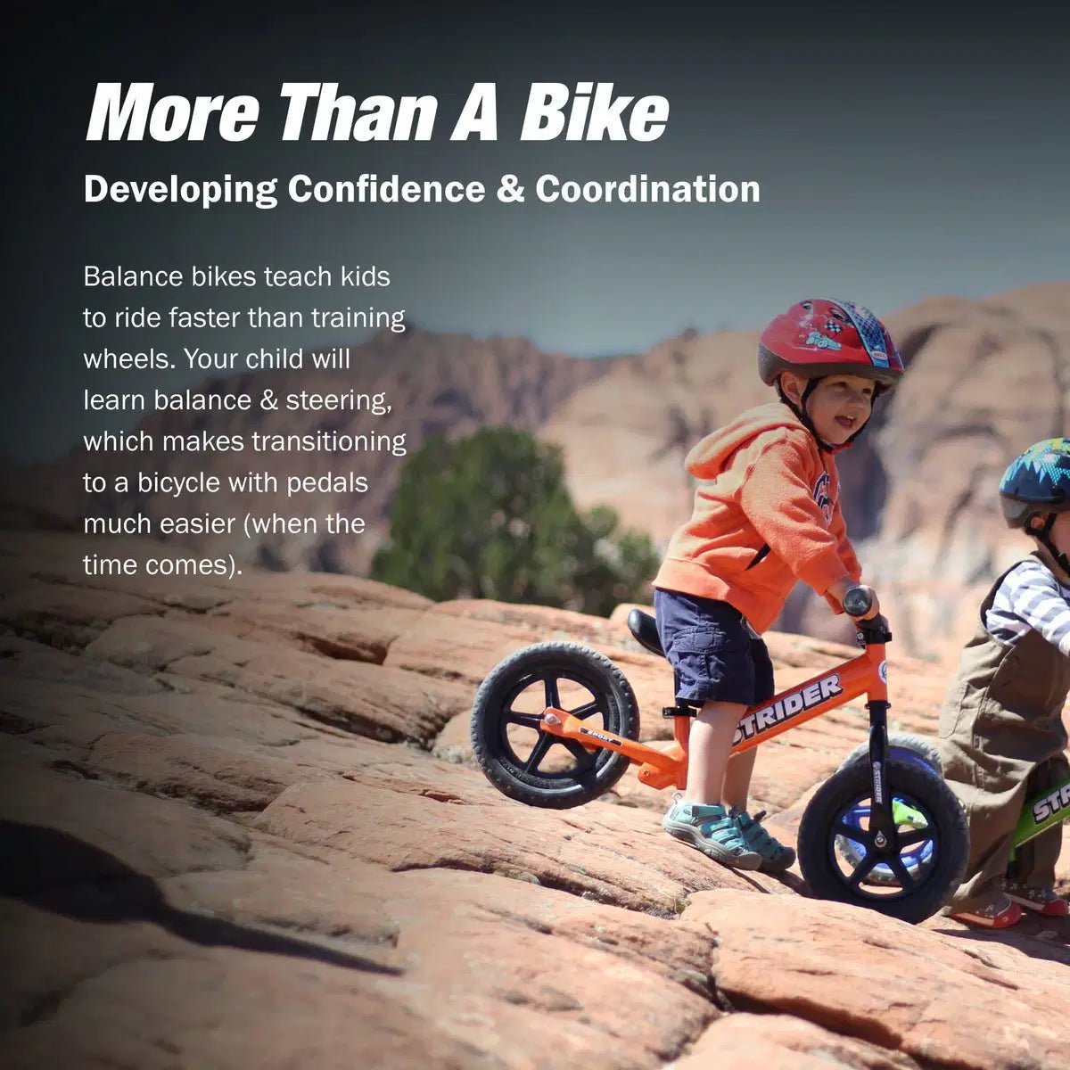 Strider 12 Sport Balance Bike for Kids Ages 18 Months to 5 Years - Freesol Riders