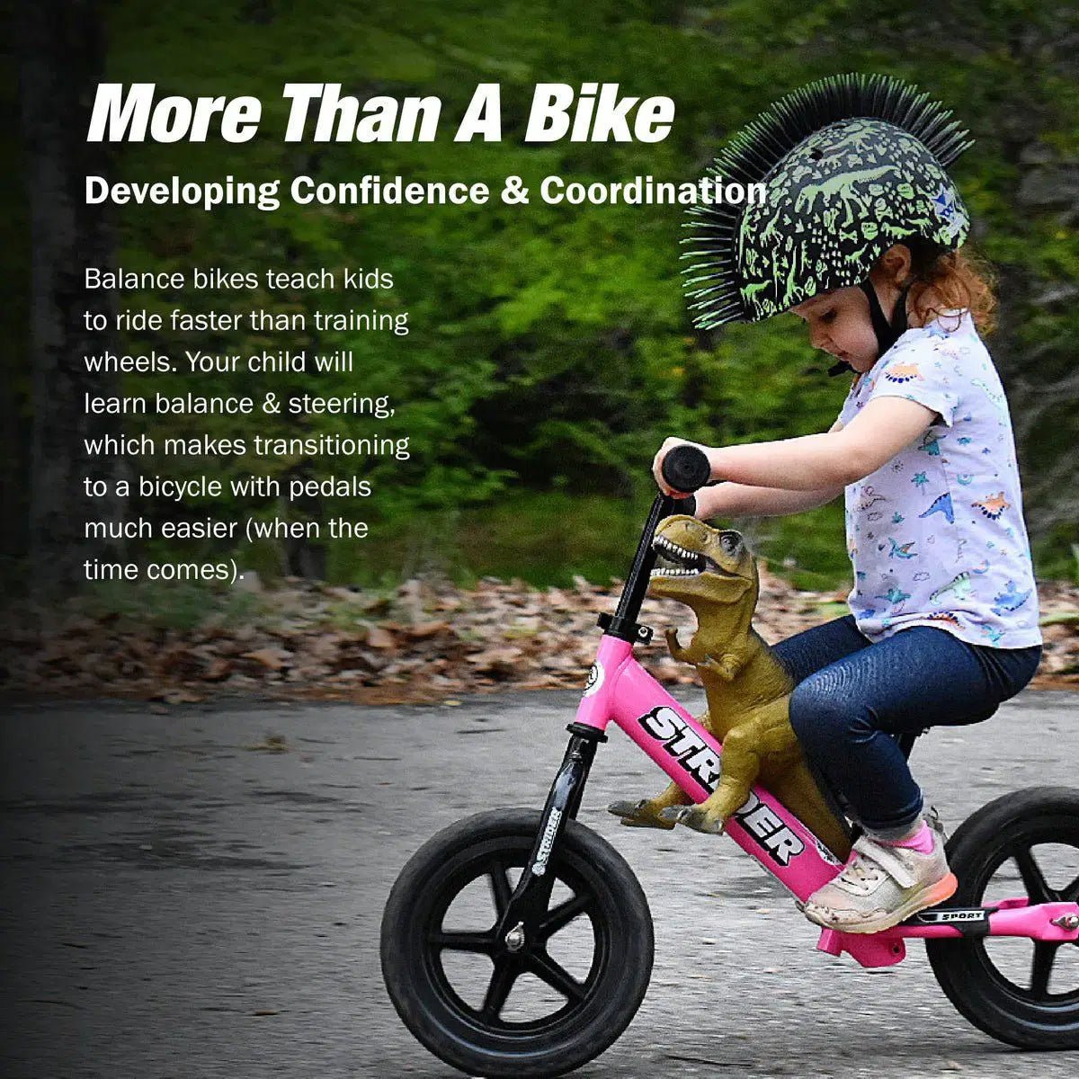 Strider 12 Sport Balance Bike for Kids Ages 18 Months to 5 Years - Freesol Riders