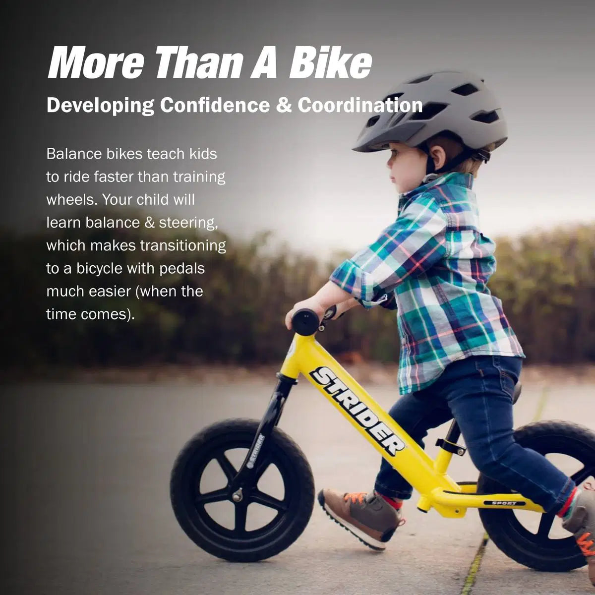 Strider 12 Sport Balance Bike for Kids Ages 18 Months to 5 Years - Freesol kids